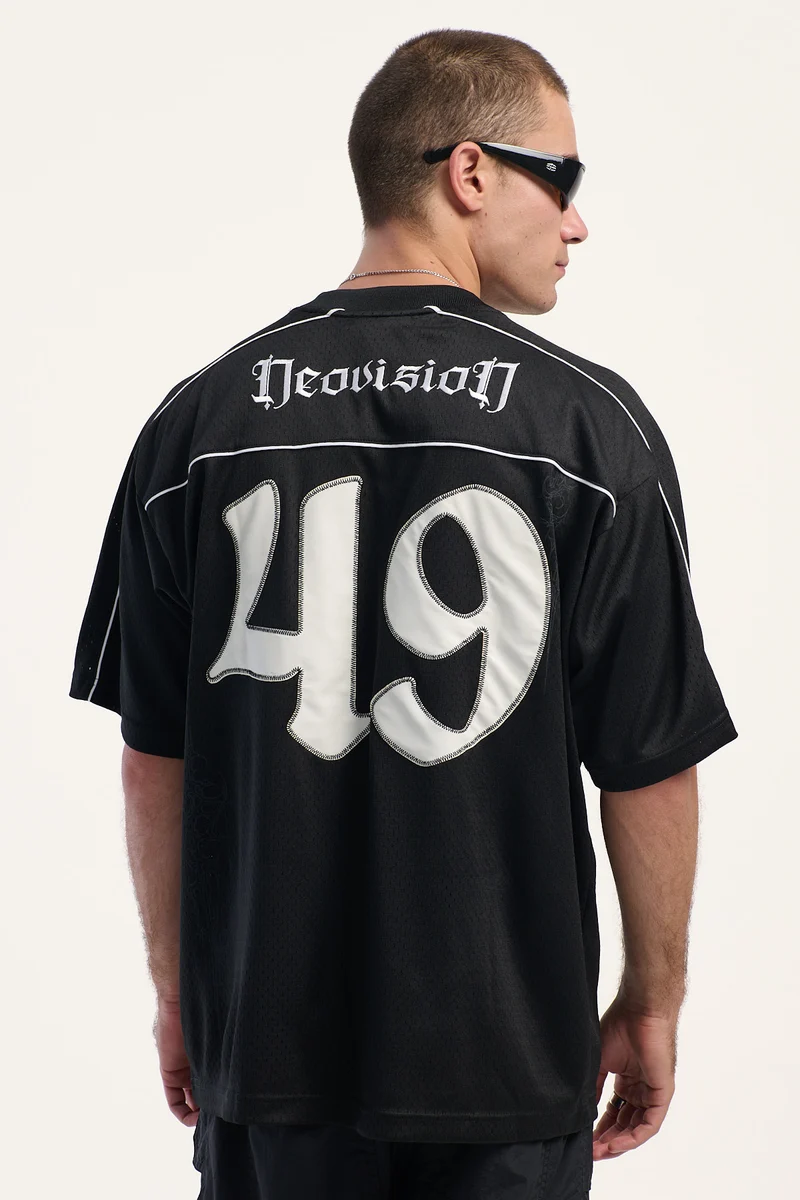 Neovision Vendetta V Neck Jersey Black