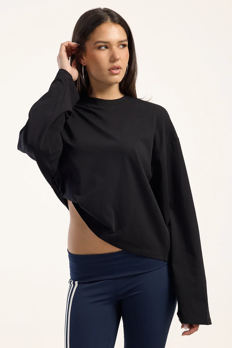 Lioness Bloom Long Sleeve Onyx