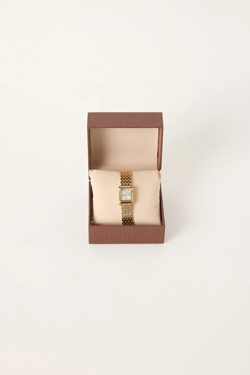 Chesko Tessa Gold Watch Gold