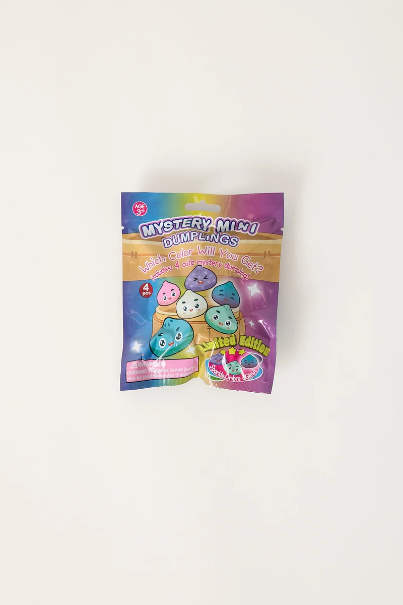 All Brands Toys Squishy Mystery Mini Dumplings 4Pk Blind Bag Randomly Assorted