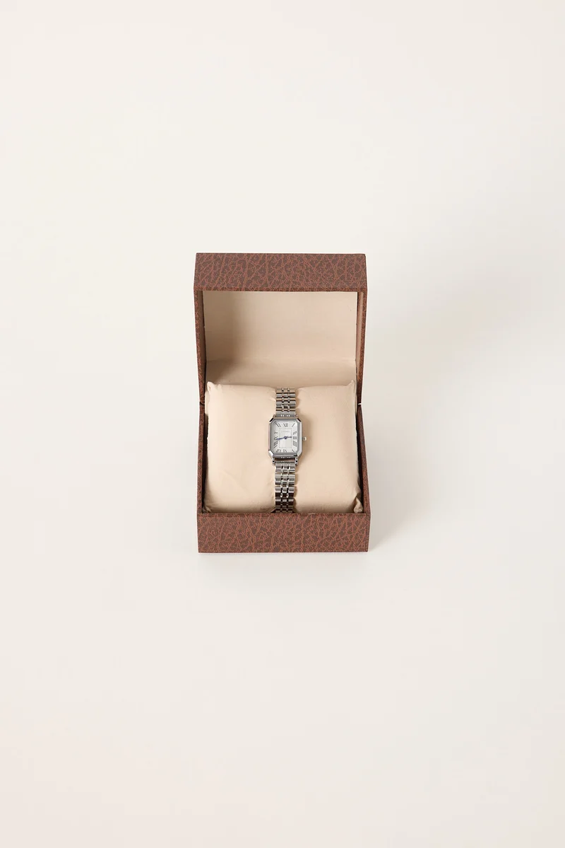 Chesko Noa Silver Watch Silver