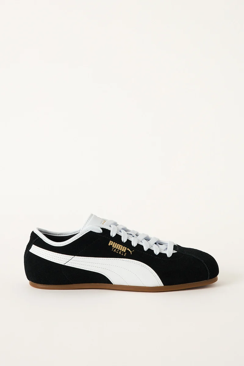 Puma Mens Tackle Sneaker Black/White Gum