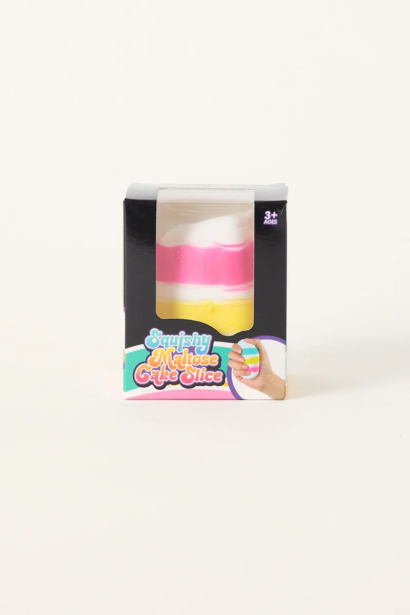 All Brands Toys Squishy Maltose Cake Slice Multi