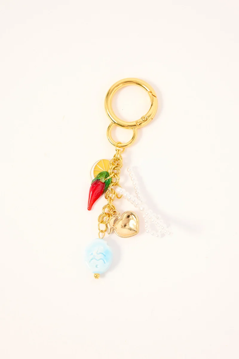 Token Tiny Charm Collection Keyring Gold