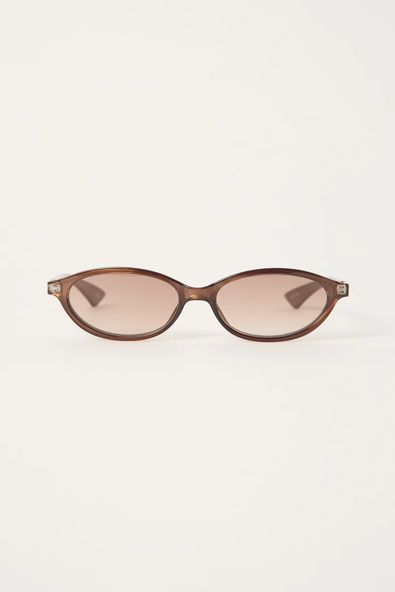 Le Specs Duskfall Pearl Chocolate/Warm Smoke Gradient