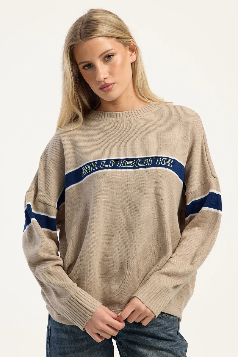 Billabong Supalove Sweater Cobblestone