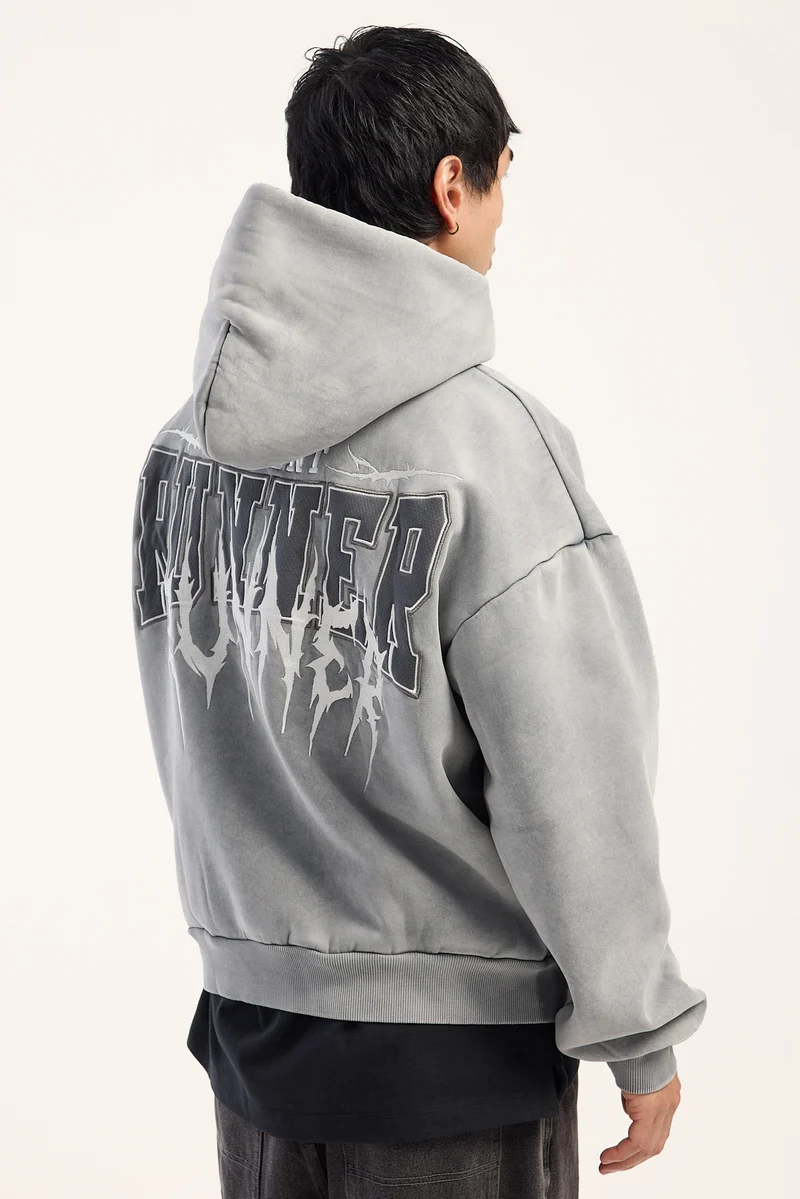 Front Runner Tattoo Hoodie Concrete