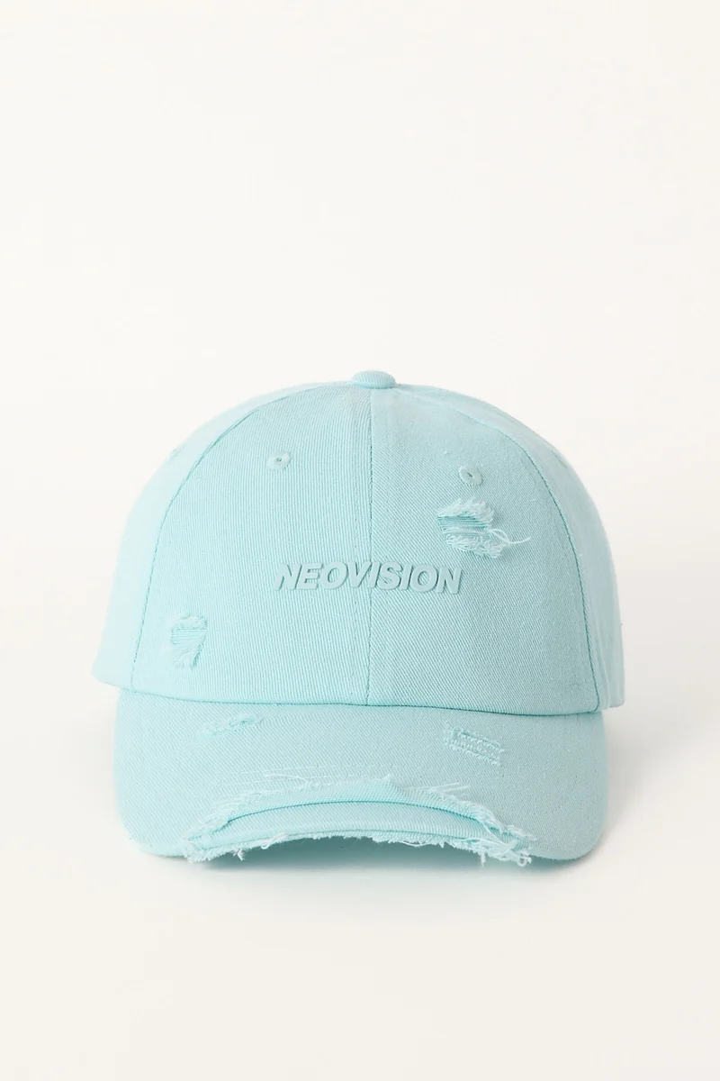 Neovision Nova Base Distressed Dad Cap Aqua