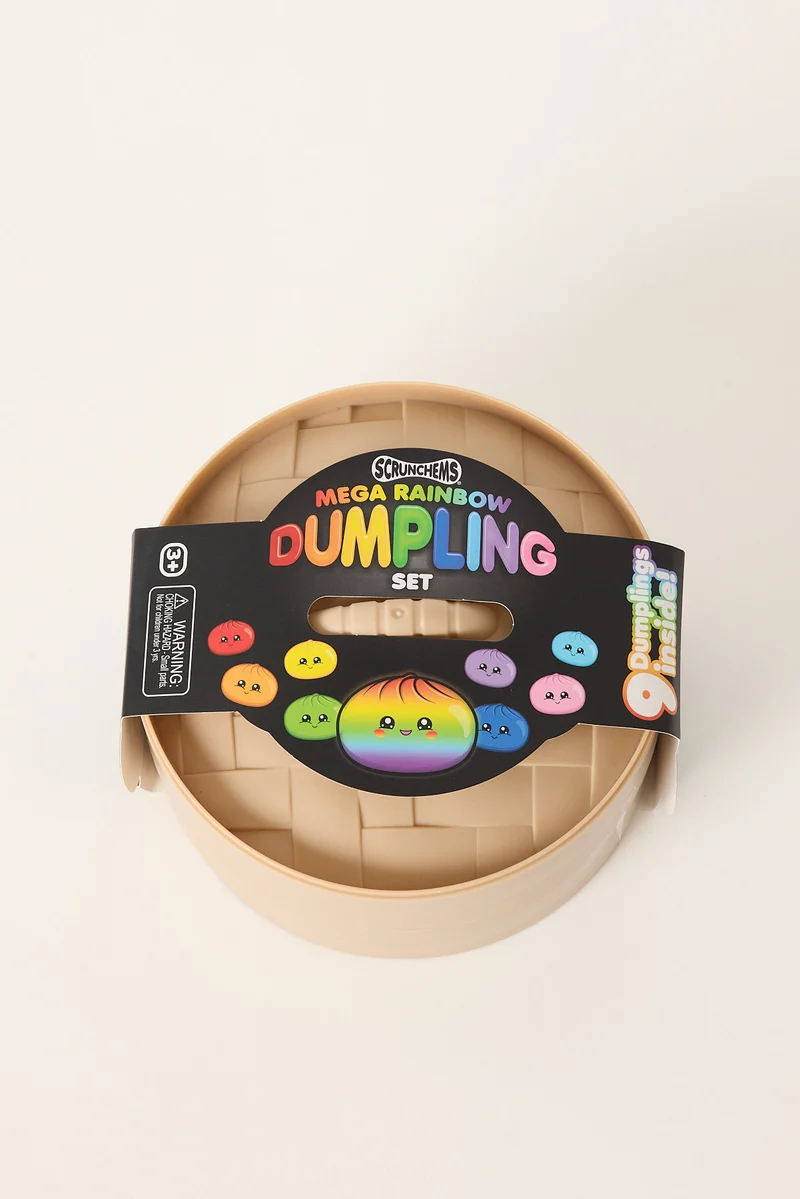 Pmg Australia Scrunchems Mega Rainbow Dumpling Set Multi
