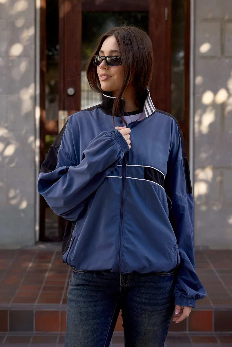 Lioness Rhode Windbreaker Slate Blue