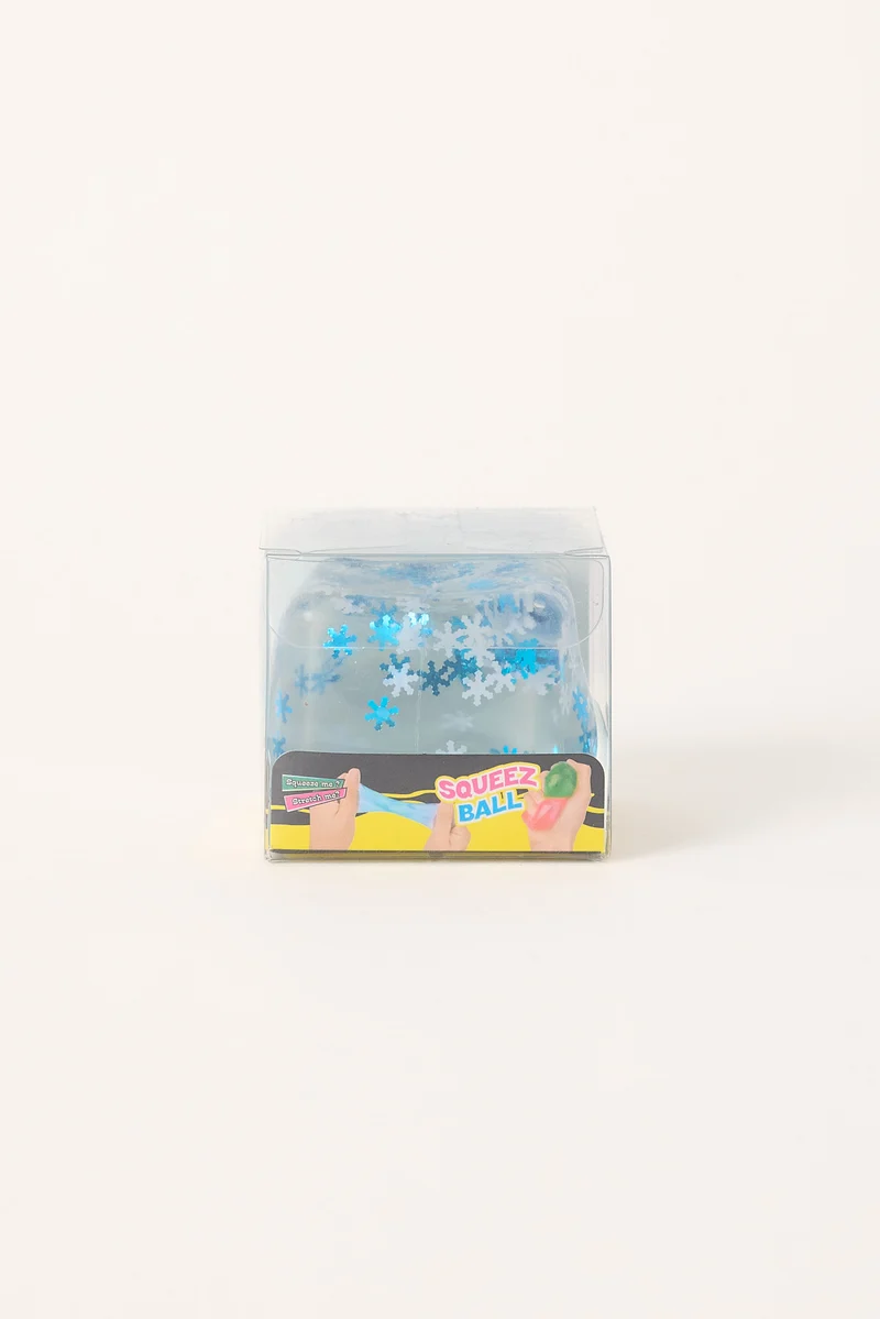 All Brands Toys Squishy Snowflake Cube Blue
