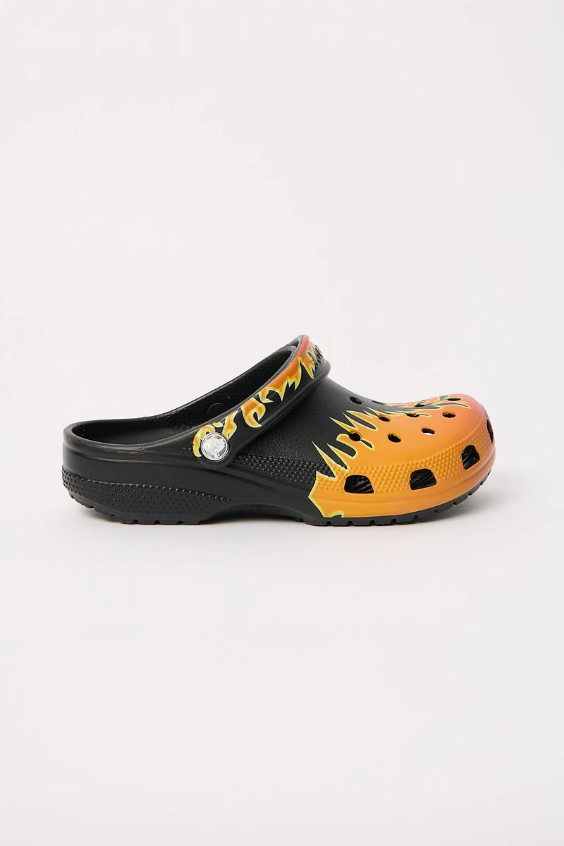 Crocs Womens Classic Clog Flames