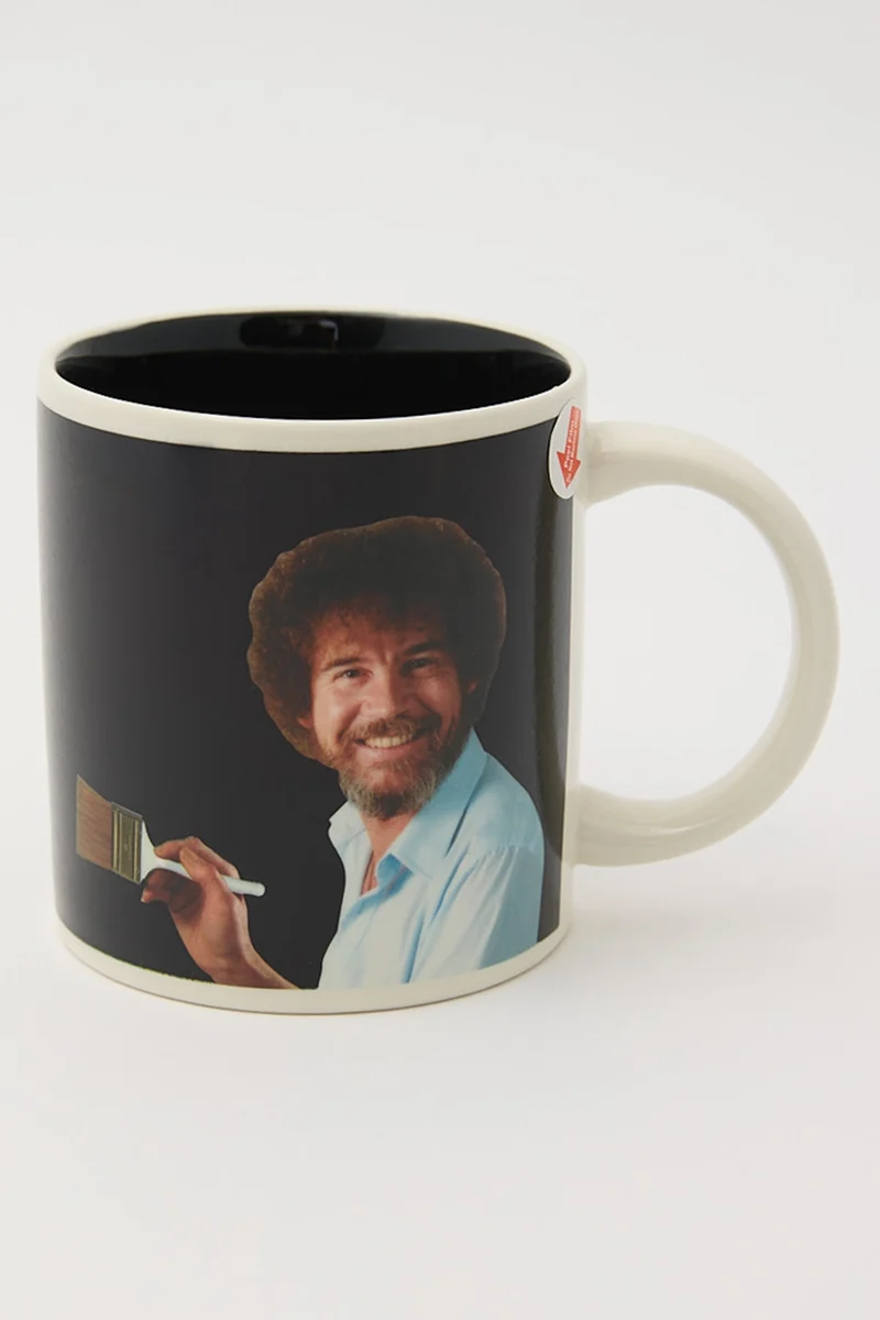 William Valentine Bob Ross Self-Painting Mug Multi