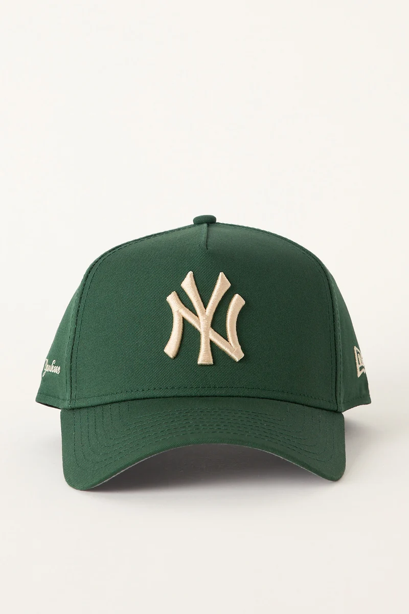 New Era 9Forty A-Frame New York Yankees Cap Cilantro Green