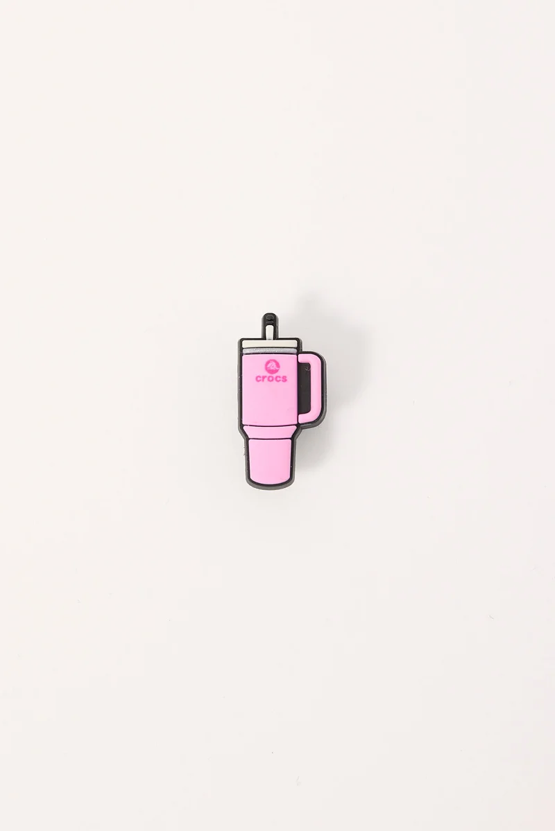 Crocs Crocs Pink Water Bottle Jibbitz Multi