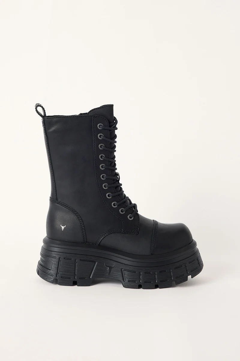 Windsor Smith Womens Screaming Boot Black