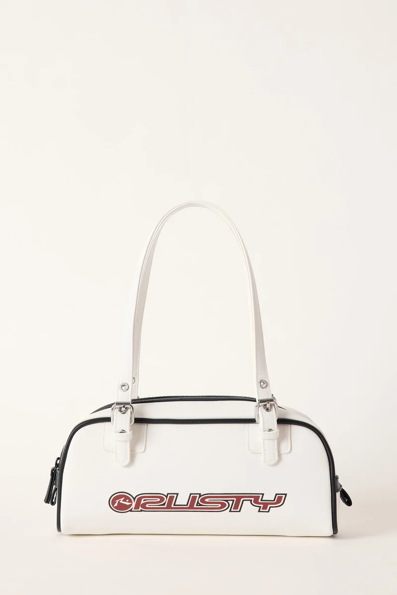 Rusty Fiend Hand Bag White