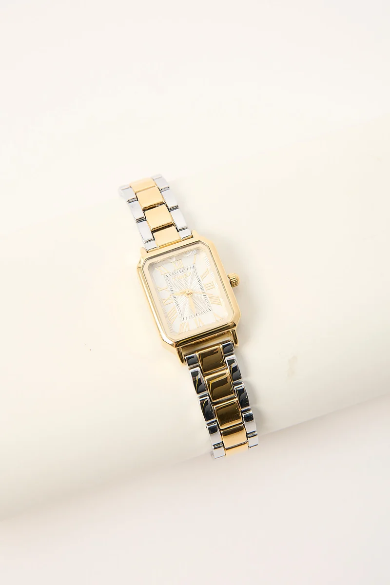 Timex Originals Women's Dress 21mm Bracelet Watch Gold/Silver