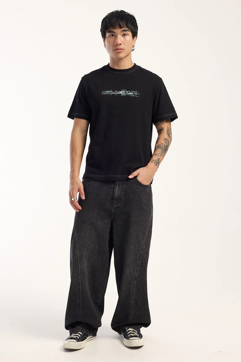 Xlarge Barrel Bull Denim 91 Pant Faded Black