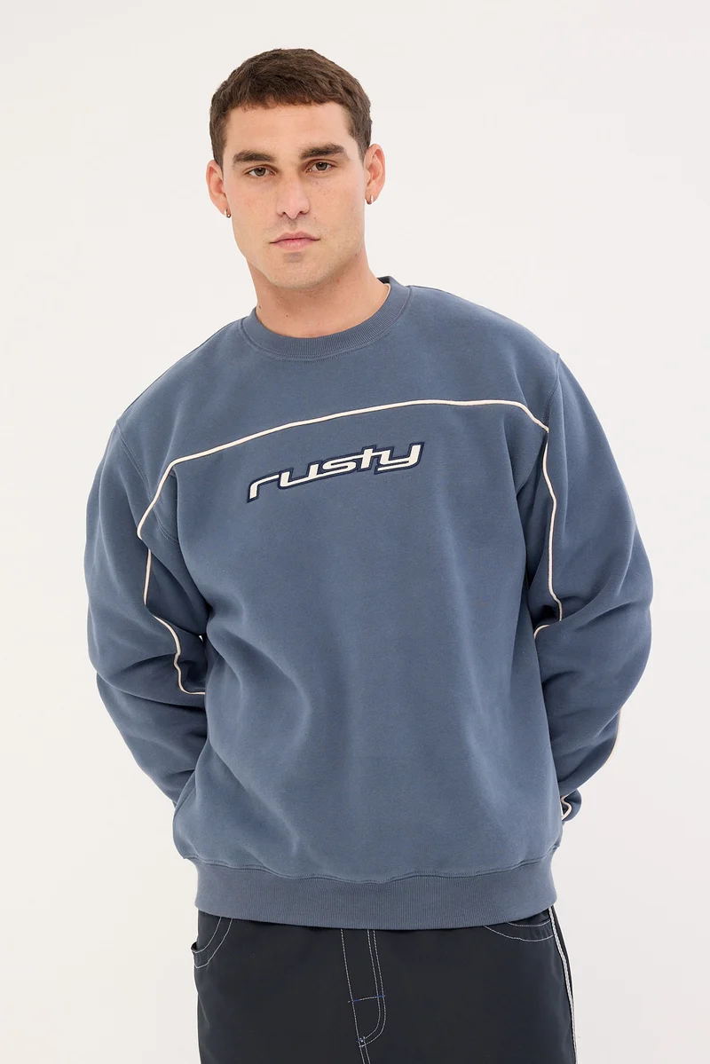 Rusty Trigger Crew Atlantic Blue