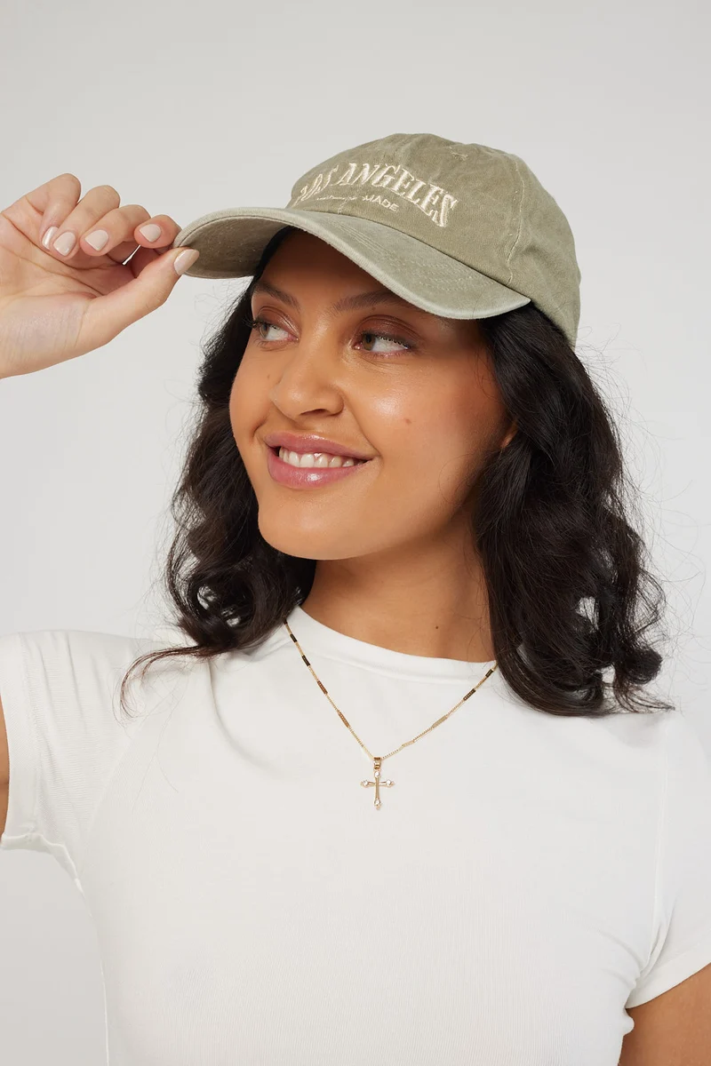 Token Washed Los Angeles Cap Khaki