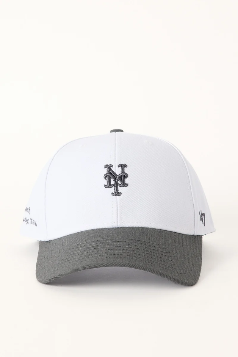 47 Brand Contemporary Stadium 47 MVP New York Mets Cap Dark Grey/Natural