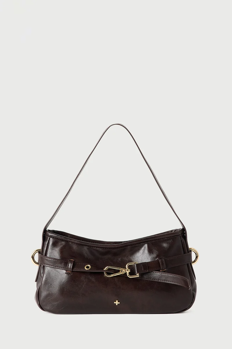Peta + Jain Candid Shoulder Bag Brown