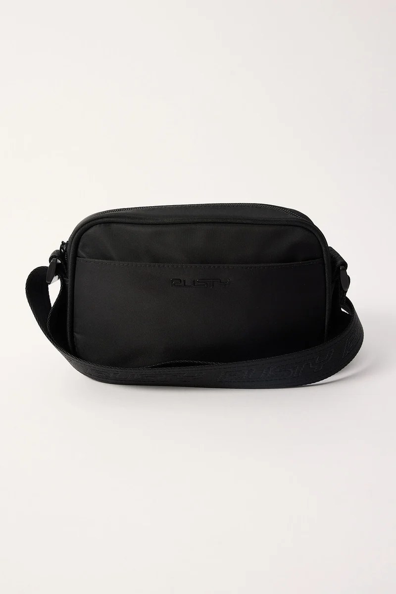 Rusty STELLAR NYLON SIDE BAG Black