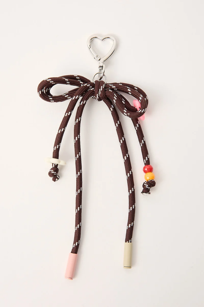 Token Rope Carm Keyring Brown