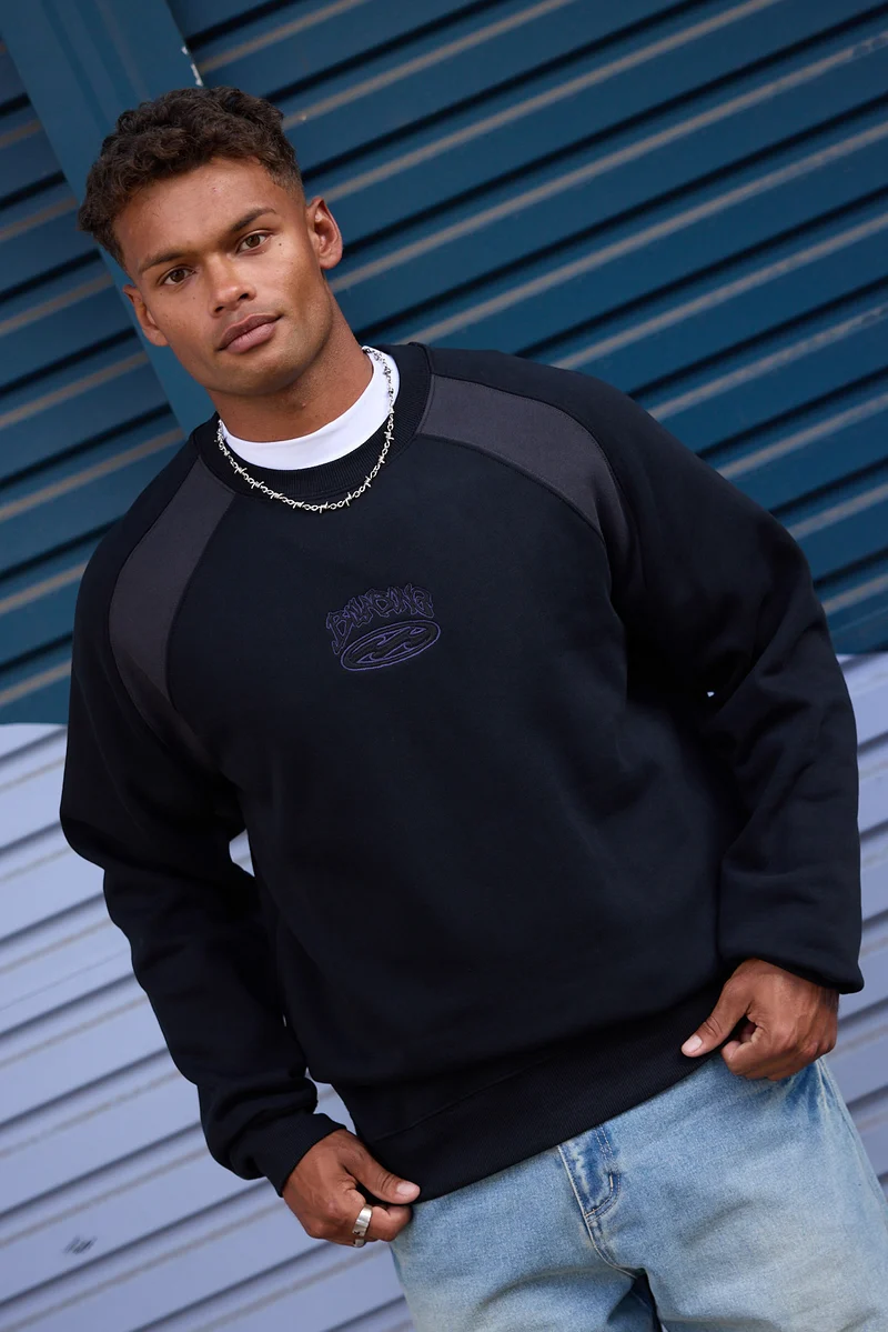 Billabong Bad Dog Crew Black