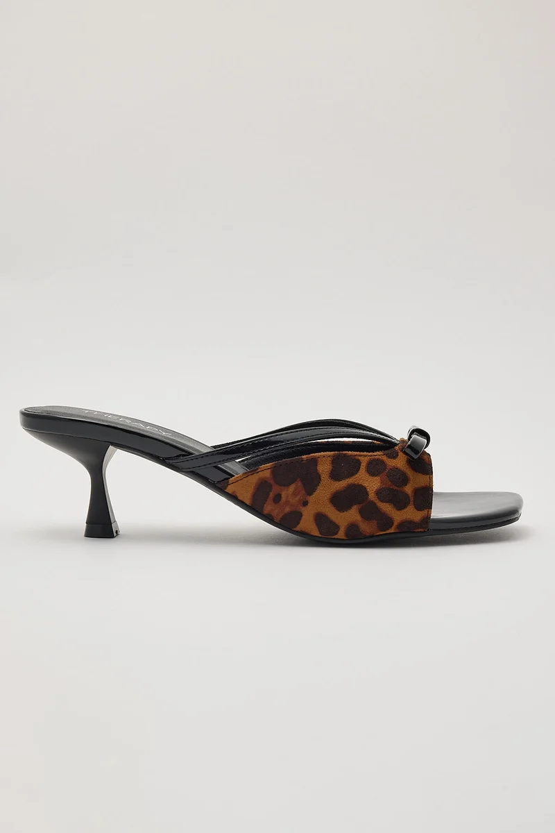 Therapy Womens Lulu Heel Leopard