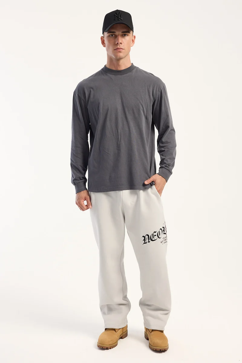 Neovision Rosebud Baggy Sweatpant Grey Fog