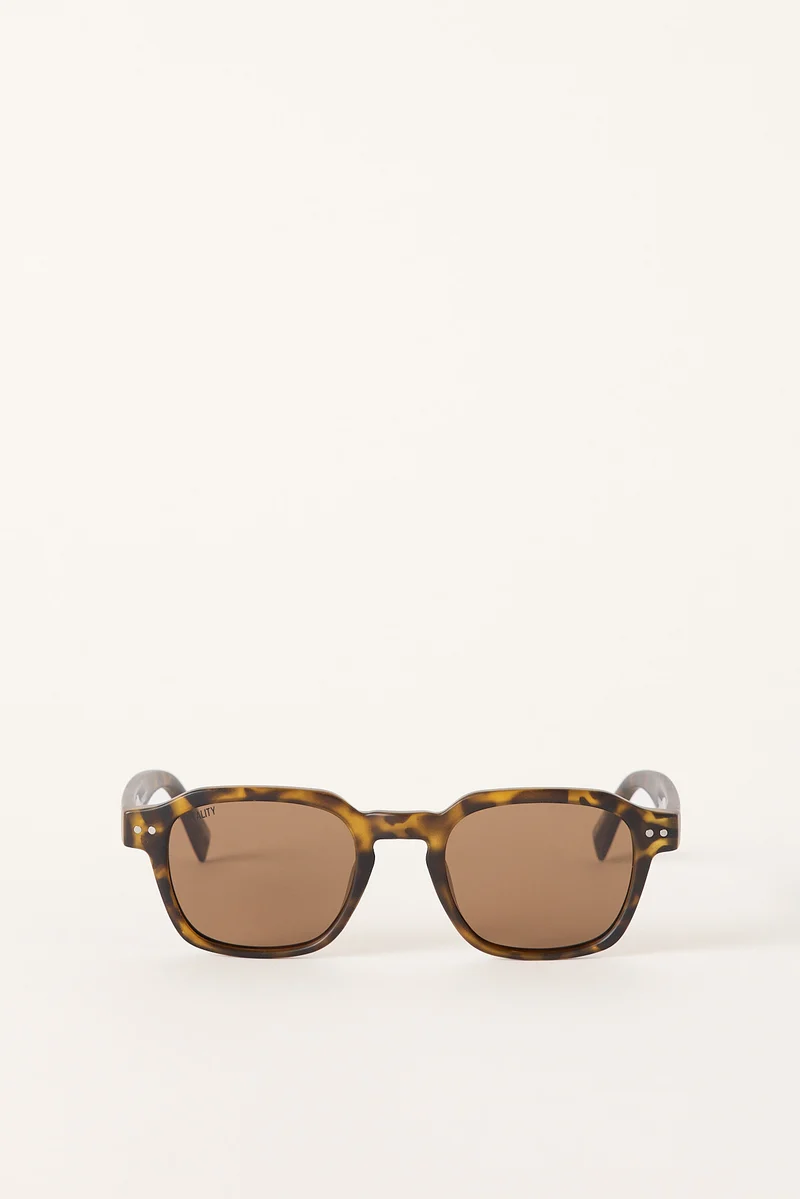 Reality Eyewear Carter MATTE TURTLE POLARISED
