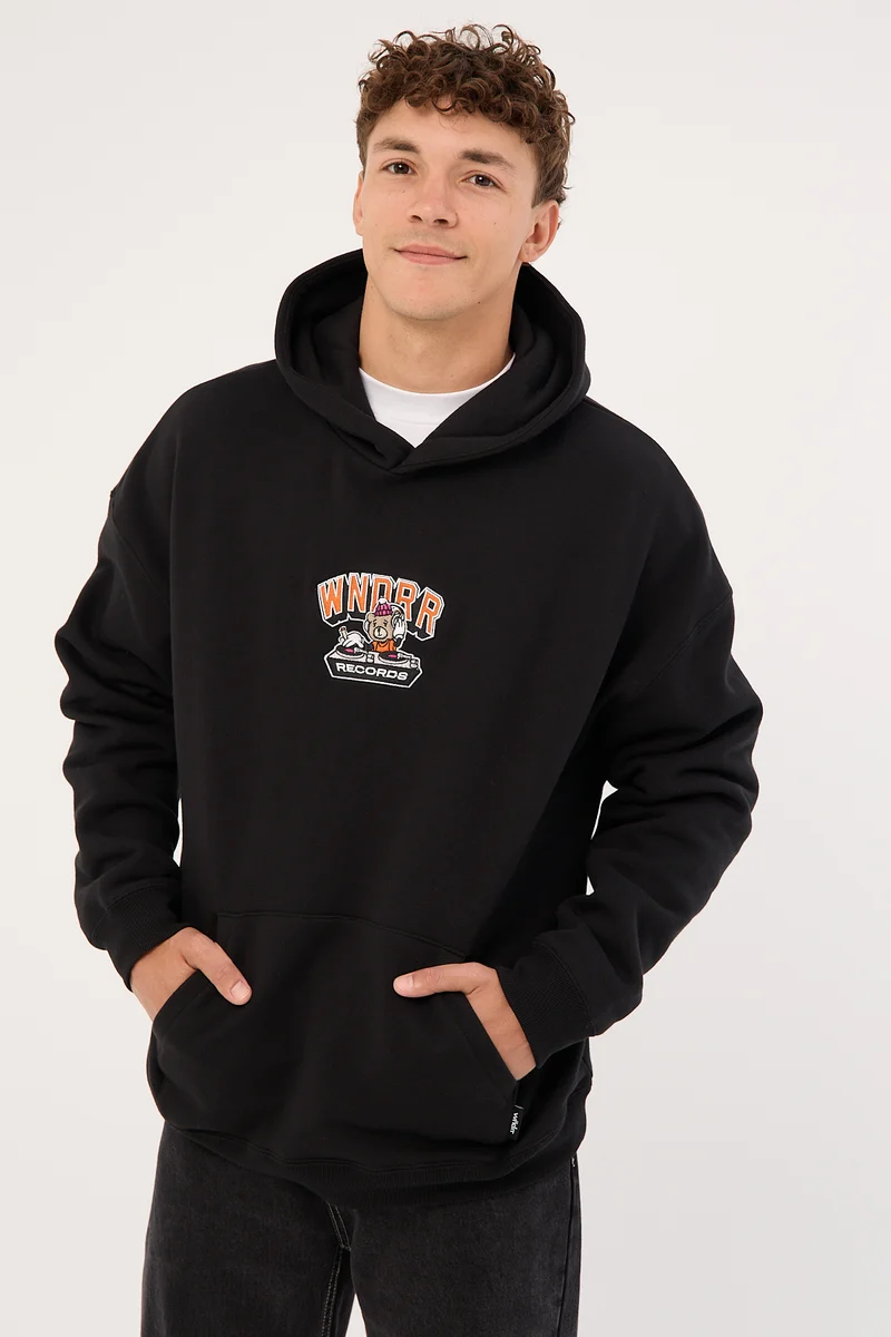 Wndrr Spin Hoodie Sweat Black