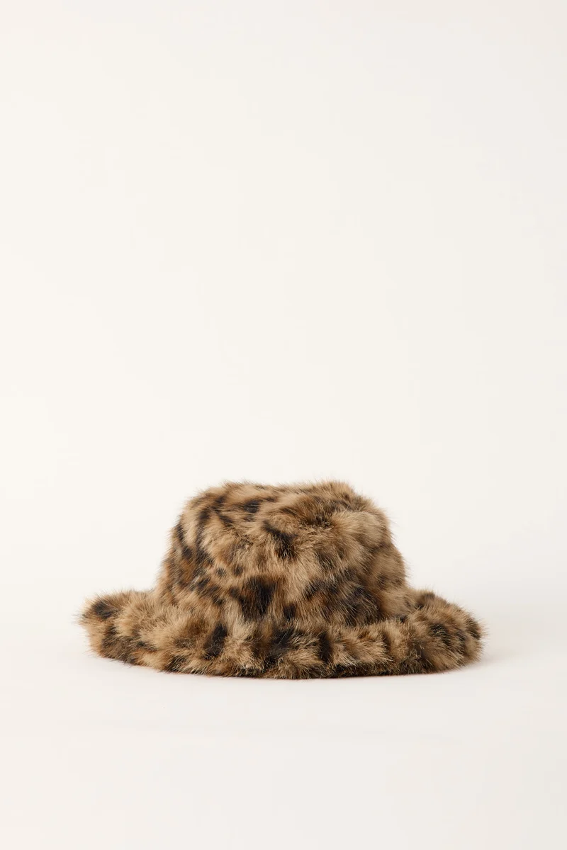 Neovision Prowler Leopard Faux Fur Hat Leopard