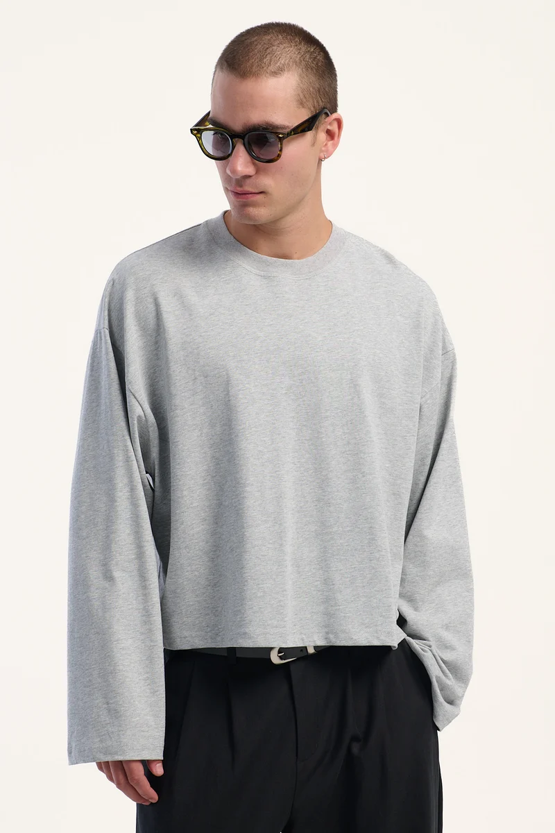 Lioness Bloom Long Sleeve Grey