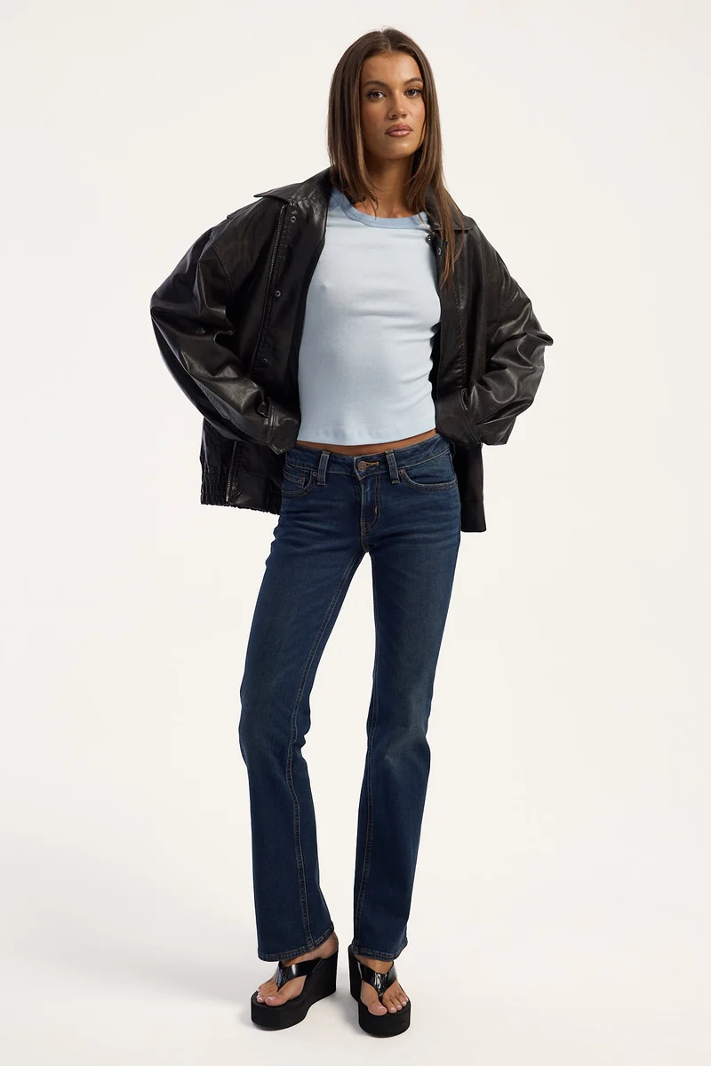 Levi's Superlow Boot Jean Sweep Down Indigo