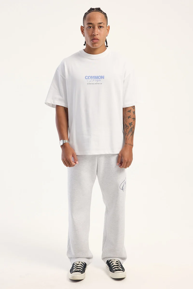 Common Need Repose Baggy Sweatpant Snow Marle