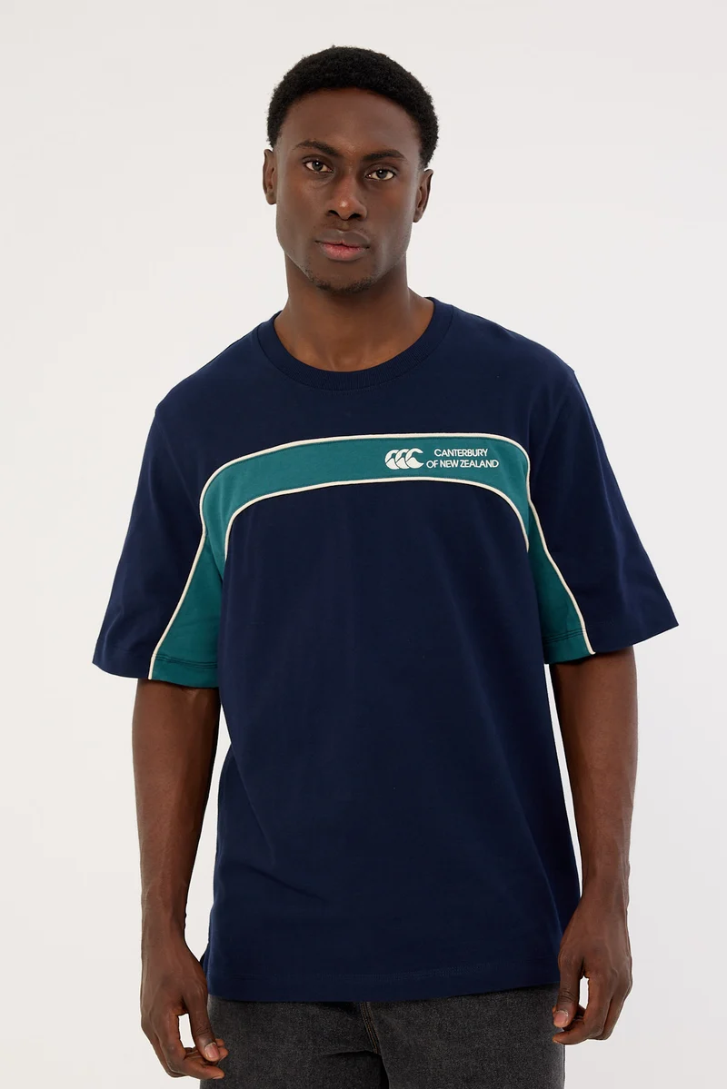 Canterbury Heritage Panelled T-Shirt Navy