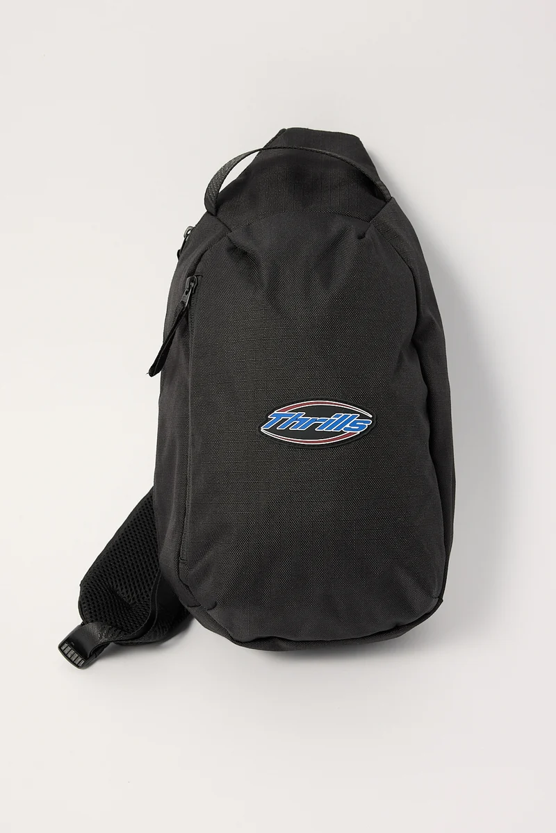 Thrills Fortune Favors Sling Bag Washed Black