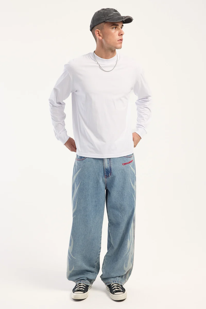 Neovision Scar Titan Baggy Jean Faded Blue