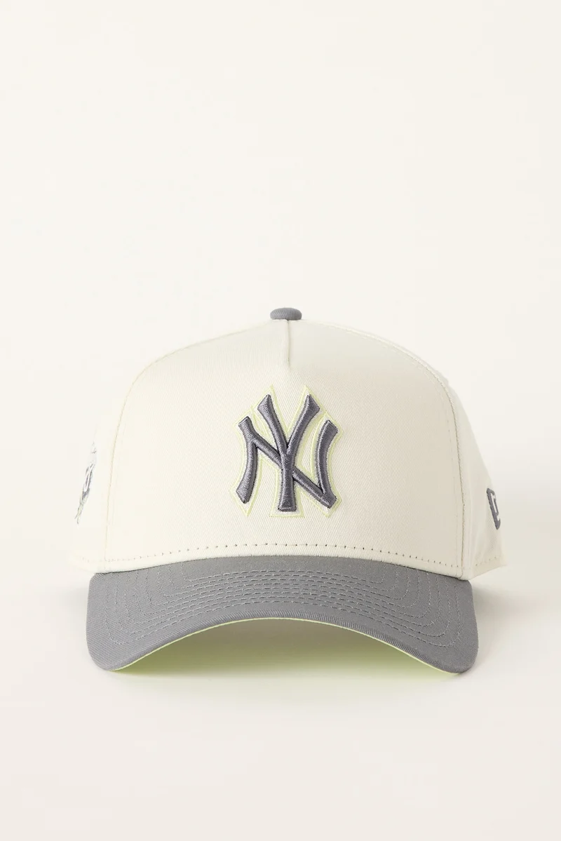 New Era 9Forty A-Frame Cockatoo New York Yankees Cap White/Grey