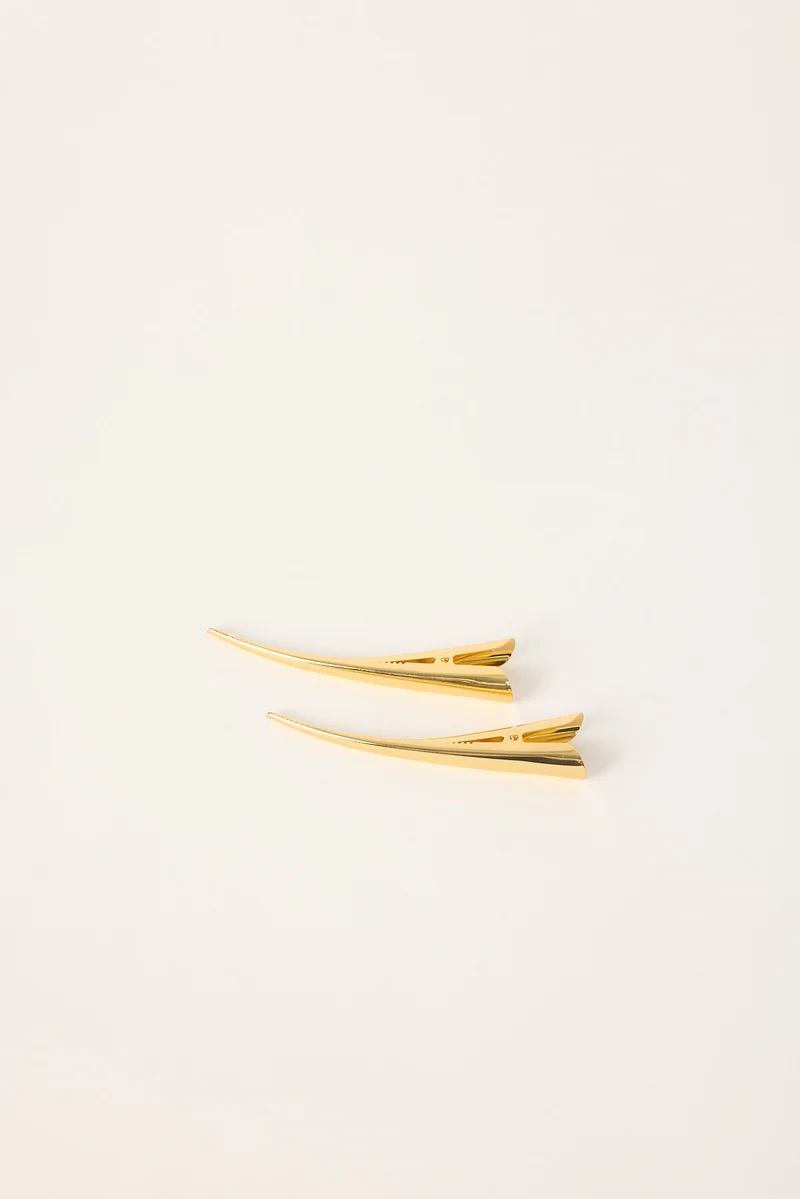 Token Francis French Hair Clip Gold