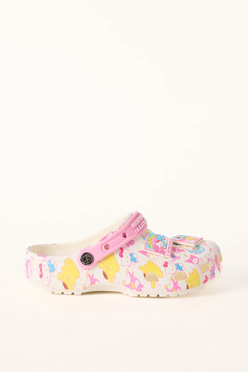 Crocs Womens HFK Pastel Classic Clog Multi