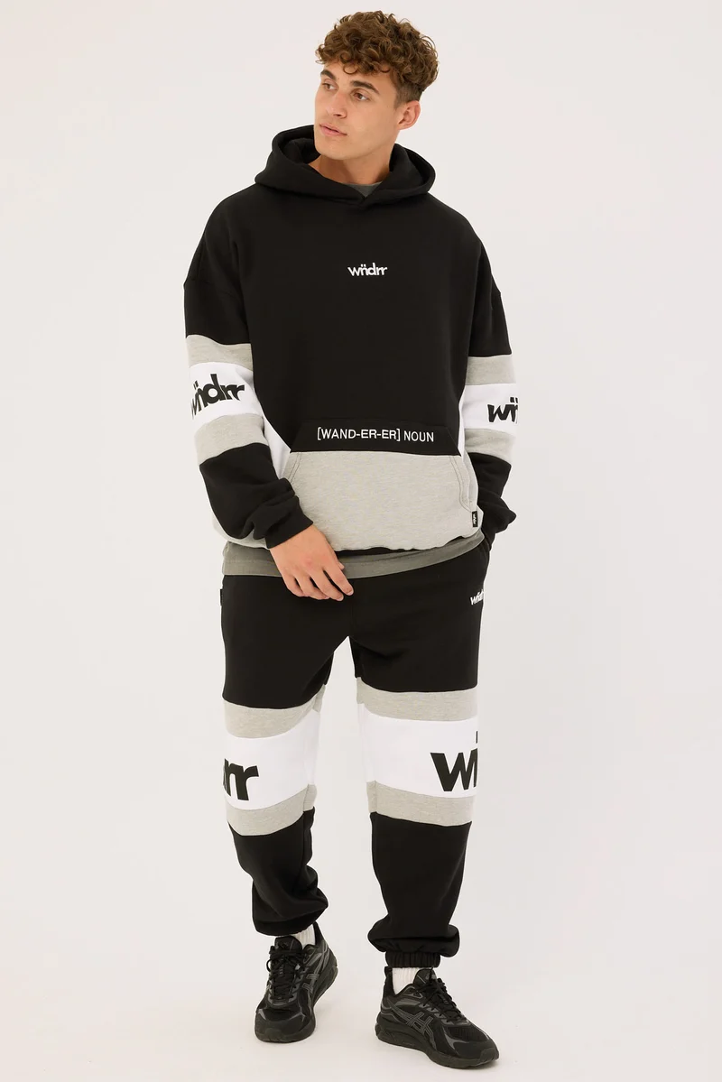 Wndrr Junction B. Trackpant Black
