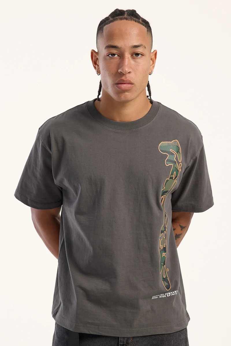 Worship Plain Sight Tee Worn Black