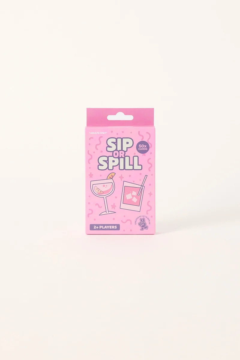William Valentine Sip or Spill Mini Card Game Multi