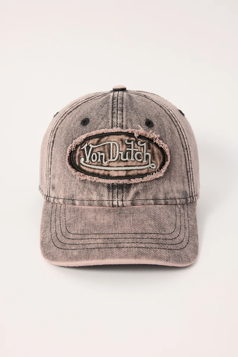 Von Dutch Dad Cap Dirty Pink