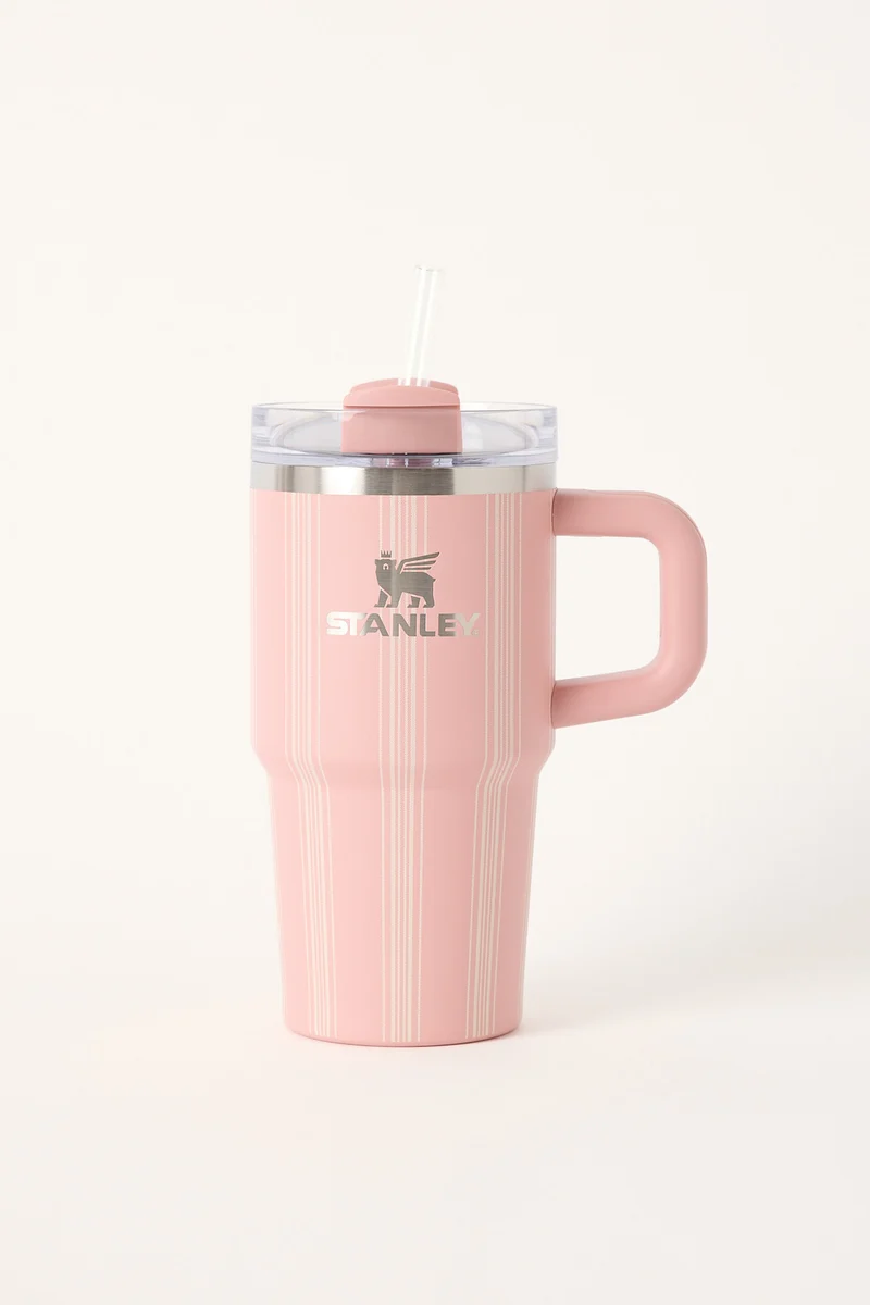 Stanley The Quencher H2.O Flowstate Tumbler 20oz Rose Picnic Stripe