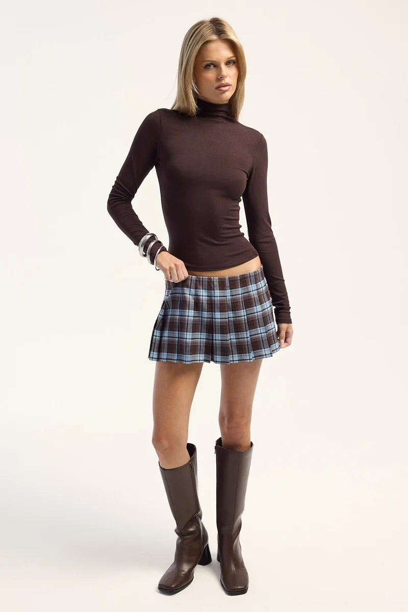 Neovision Static Pleated Skort Blue Print